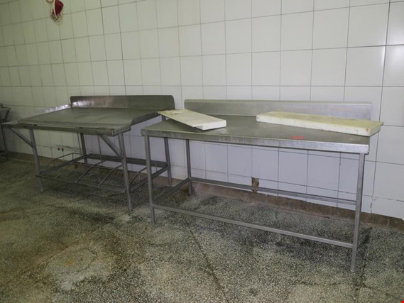 Used Cutting table, 3 pcs. for Sale (Auction Premium) | NetBid Industrial Auctions